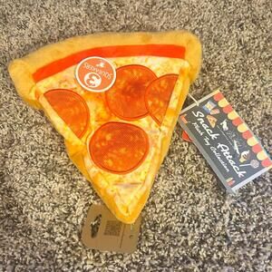 P.L.A.Y Snack Attack Puppy-Roni Pizza Dog Toy (NWT)